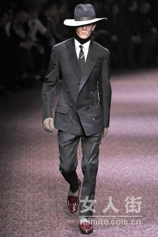 古今绅士 Lanvin 2011秋冬男装秀