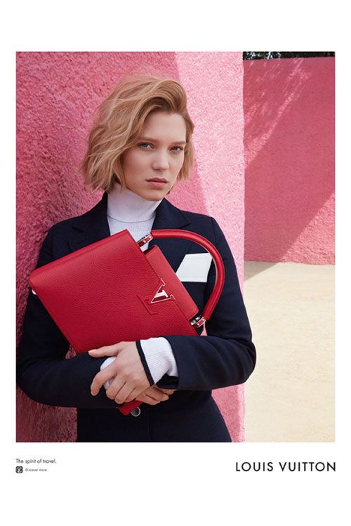 Lea Seydoux演绎路易威登最新广告